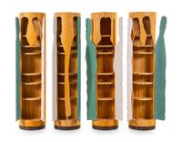 Set of Four Standing Cabinets