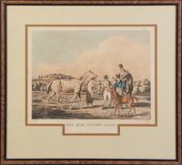 A Group of Six Hand Colored English Sporting Prints Height of each 20 x width 22 inches (framed).