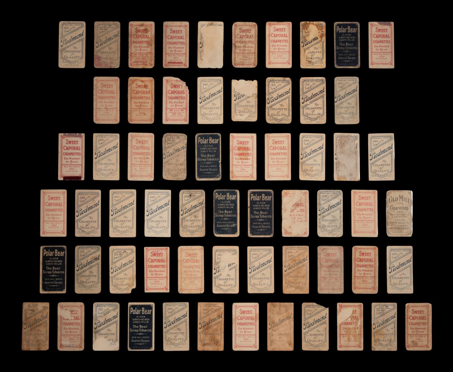 A Collection of Over 350 Assorted T206 Tobacco Baseball Cards