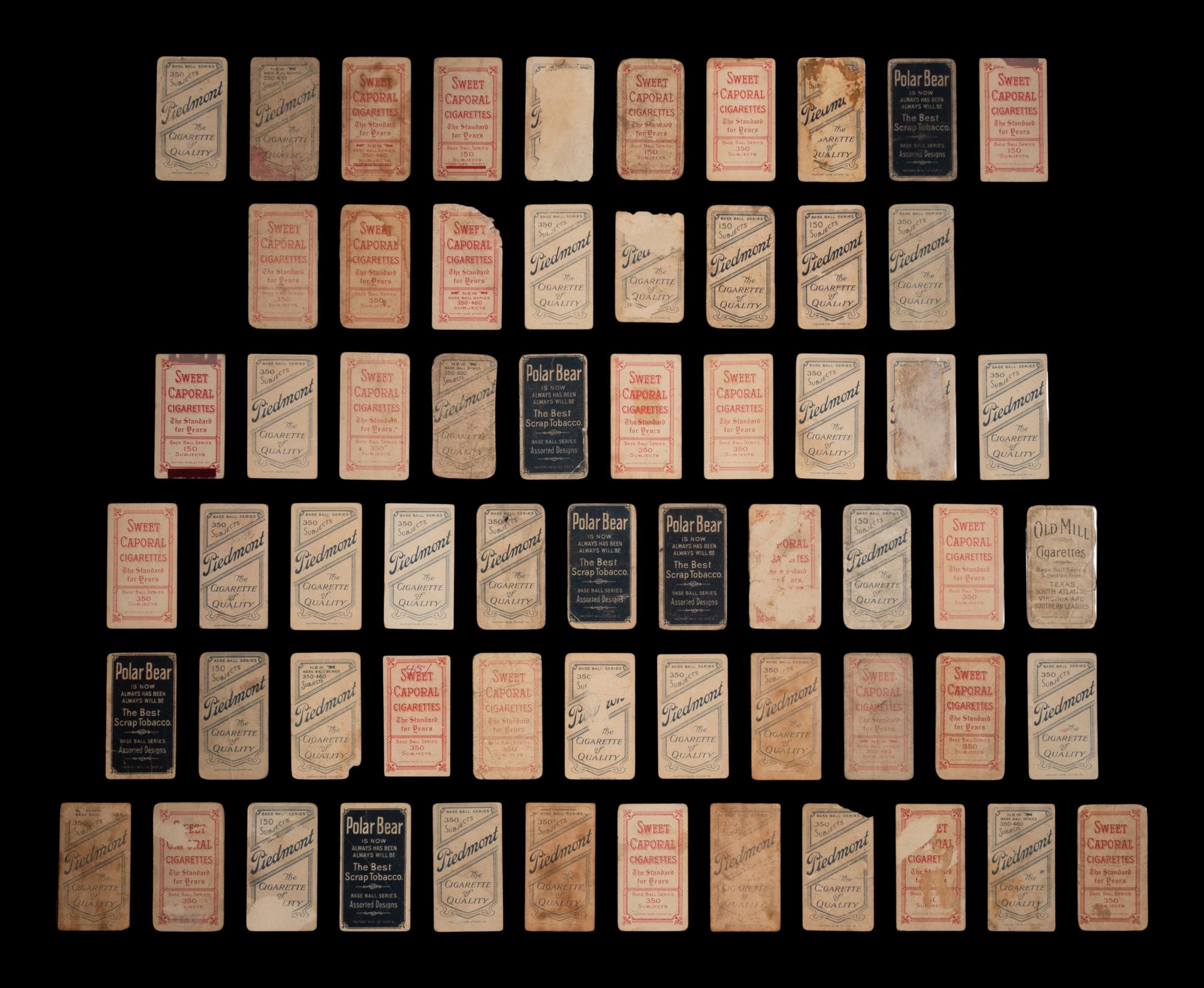 A Collection of Over 350 Assorted T206 Tobacco Baseball Cards