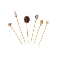 COLLECTION OF ANTIQUE STICK PINS
