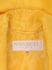 Nina Ricci Taffeta Belted Trench Coat, 1980s