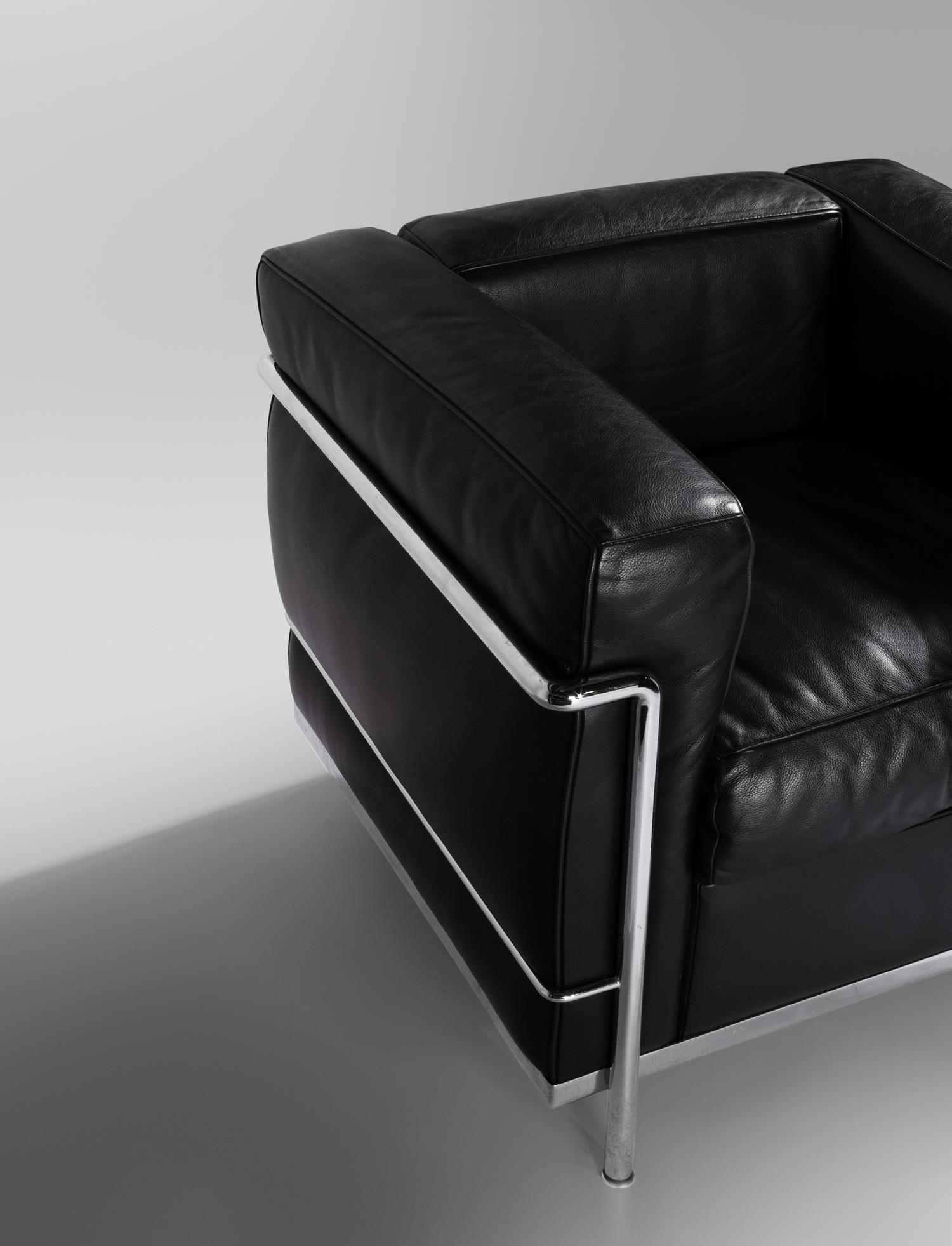 Pair of 'LC2' Lounge Chairs Cassina, Italy