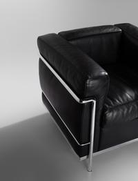 Pair of 'LC2' Lounge Chairs Cassina, Italy