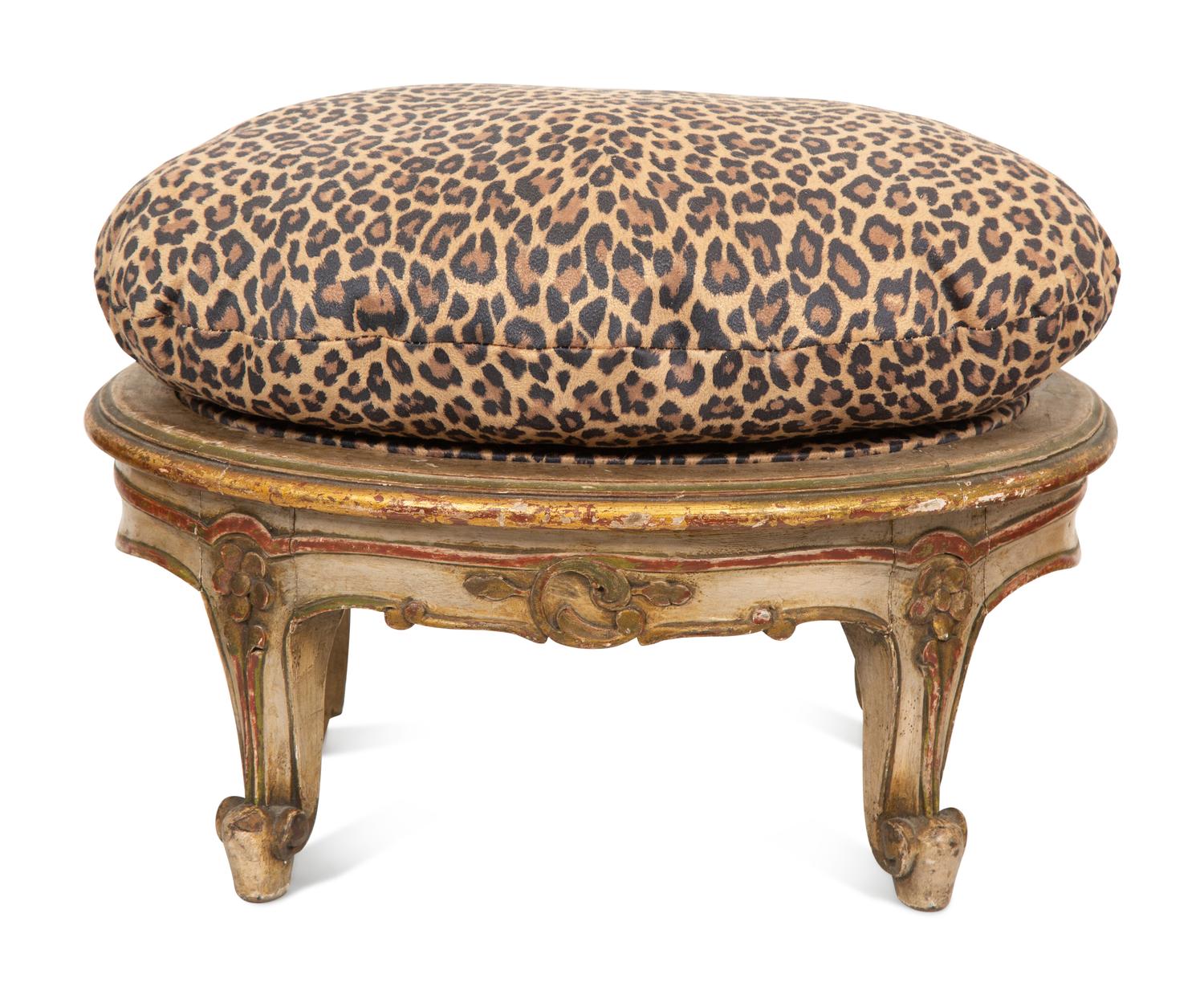 Three French Foot Stools