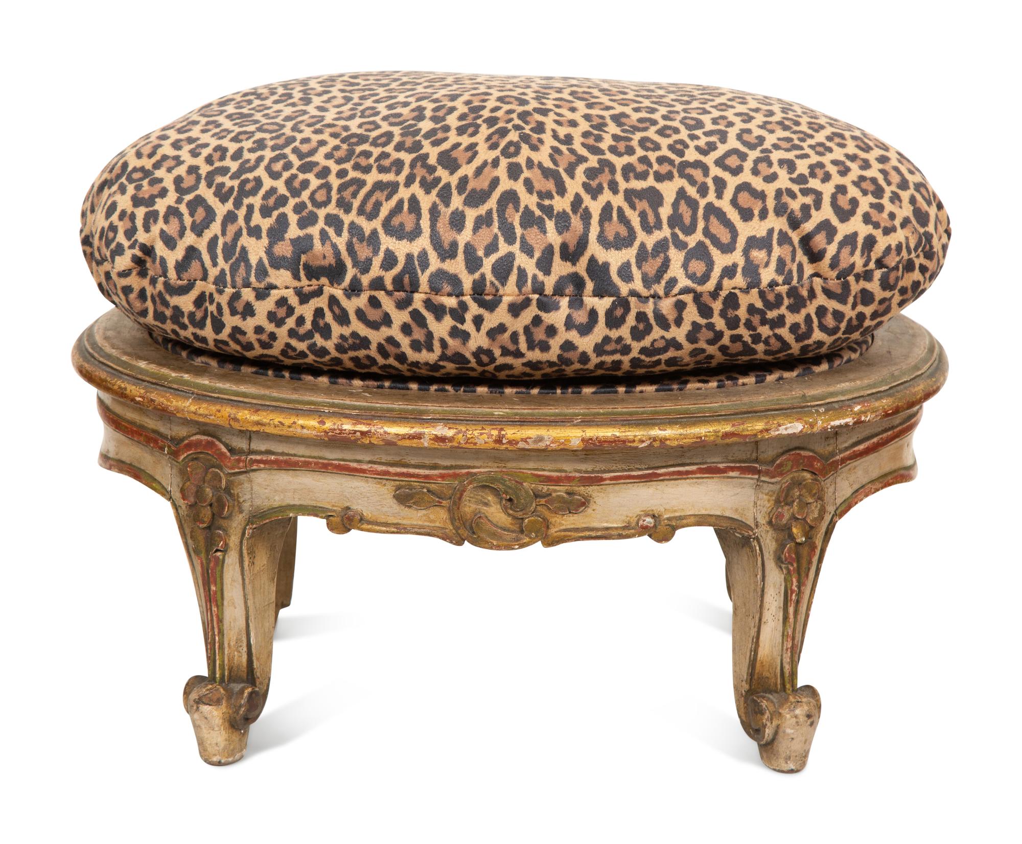Three French Foot Stools