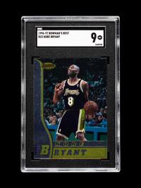 A Group of 1996-97 Bowman's Best Kobe Bryant Rookie Basketball Cards,