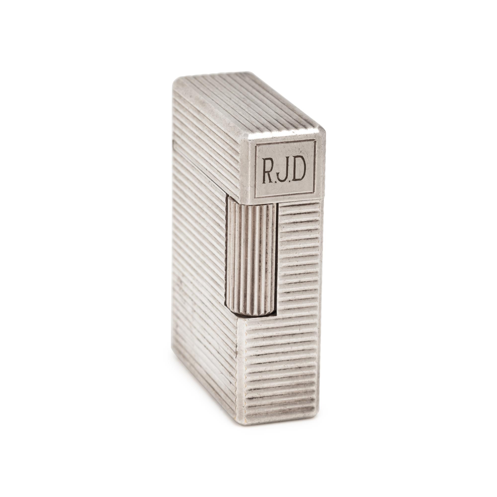 CARTIER, MONOGRAMMED LIGHTER