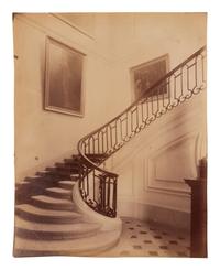 A group of three photographs ( Escalier, rue Beautreilles 7, 1904 (4e arr) , 1903-1904; Hôtel de Beauffremont, rue de Grenelle 87 , 1901; Hôtel de Grancry, 83 rue Richelieu , 1907)