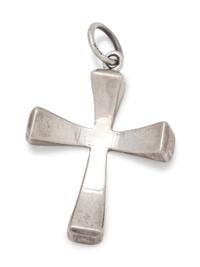 A Sterling Silver Cross Pendant, German,