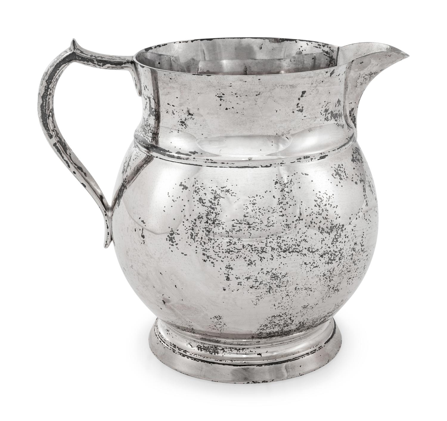 An American Silver-Gilt Water Pitcher