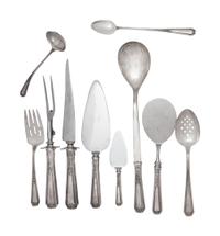 An American Silver Flatware Service