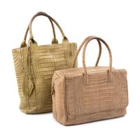 Two Nancy Gonzalez Crocodile Bags, 1990-2000s