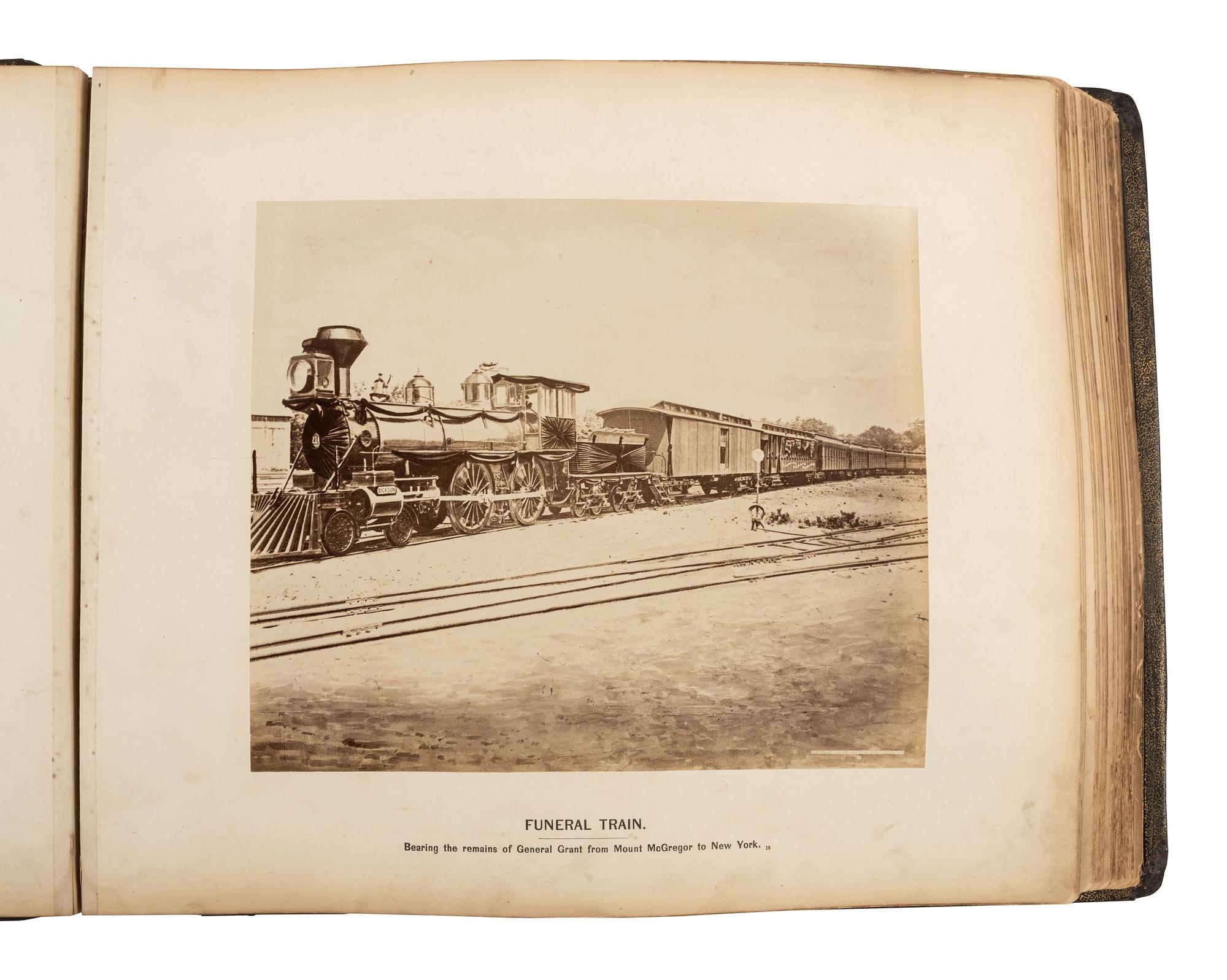 [GRANT, Ulysses S. (1822-1885)]. Photo album commemorating U.S. Grant. Boston: Wm. H. Allen, [1886].