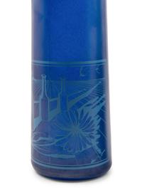 Pair of glass bottles designed by Salvador Dalí for Rosso Antico, Ltd., 1970-72