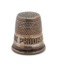 A Collection of Metal Thimbles