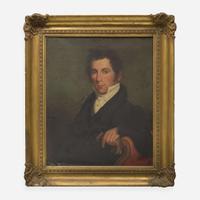Attributed to Sarah Miriam Peale (1800-1885) Portrait of a Young Gentleman, Possibly from Baltimore, MD, circa 1820s