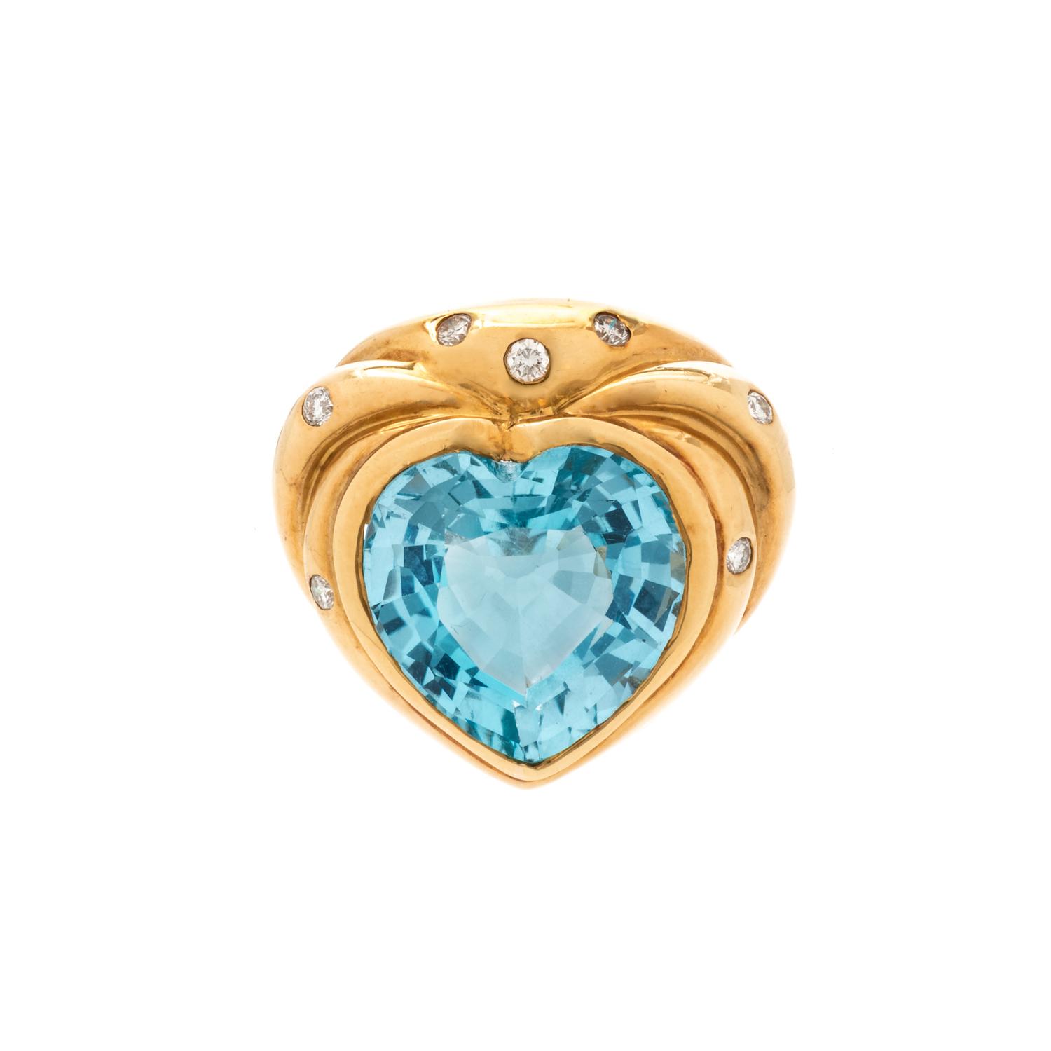 BLUE TOPAZ AND DIAMOND ENHANCER