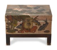 A Chinese Export Lacquered Chest