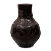 Blackware Pottery Vase
