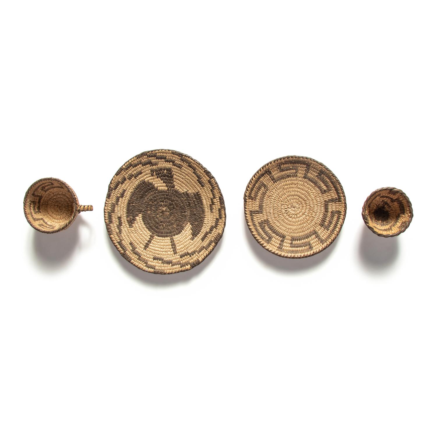 Akimel O'odham Miniature Baskets