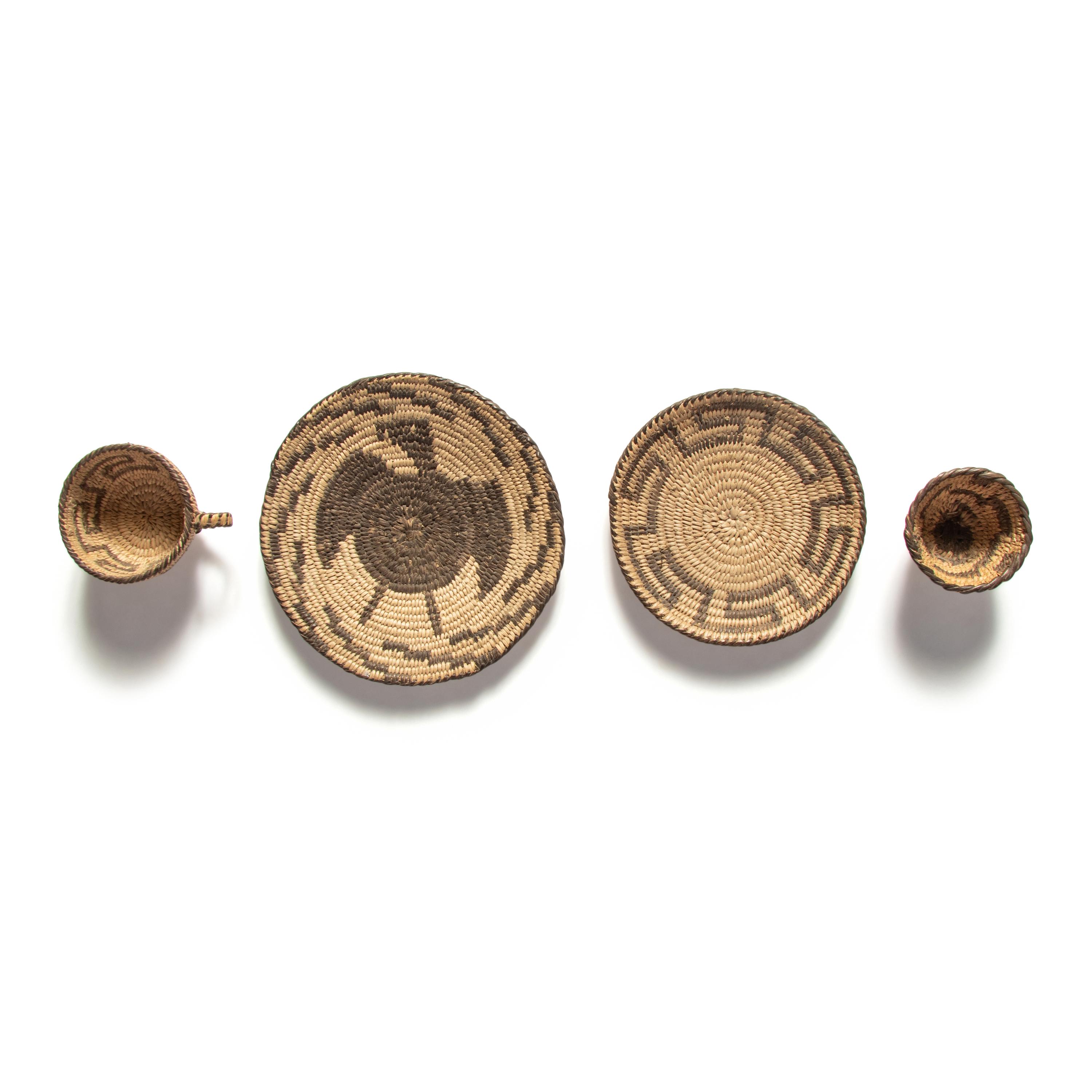 Akimel O'odham Miniature Baskets