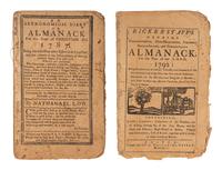 [ALMANACS - BOSTON]. A group of 8 almanacs, published Boston by various printers, comprising: