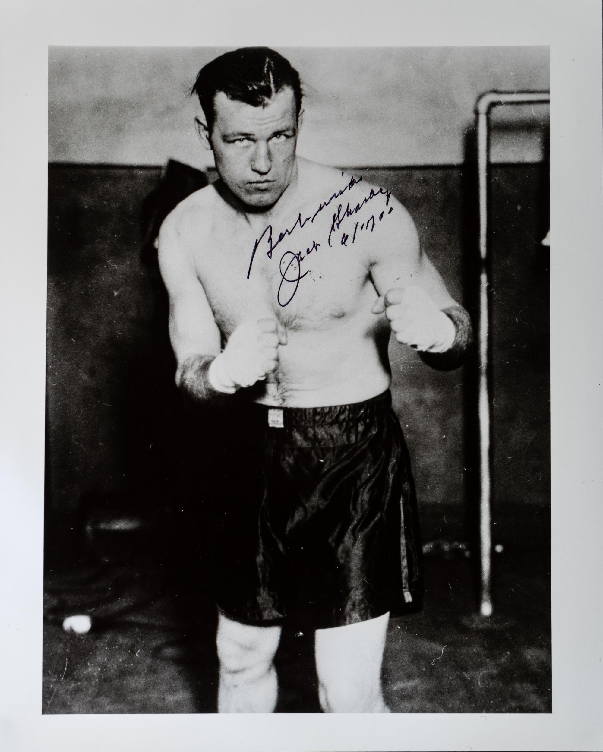 A Group of 14 Heavyweight Boxing Champion Signed Autograph Photos Including Muhammad Ali,
