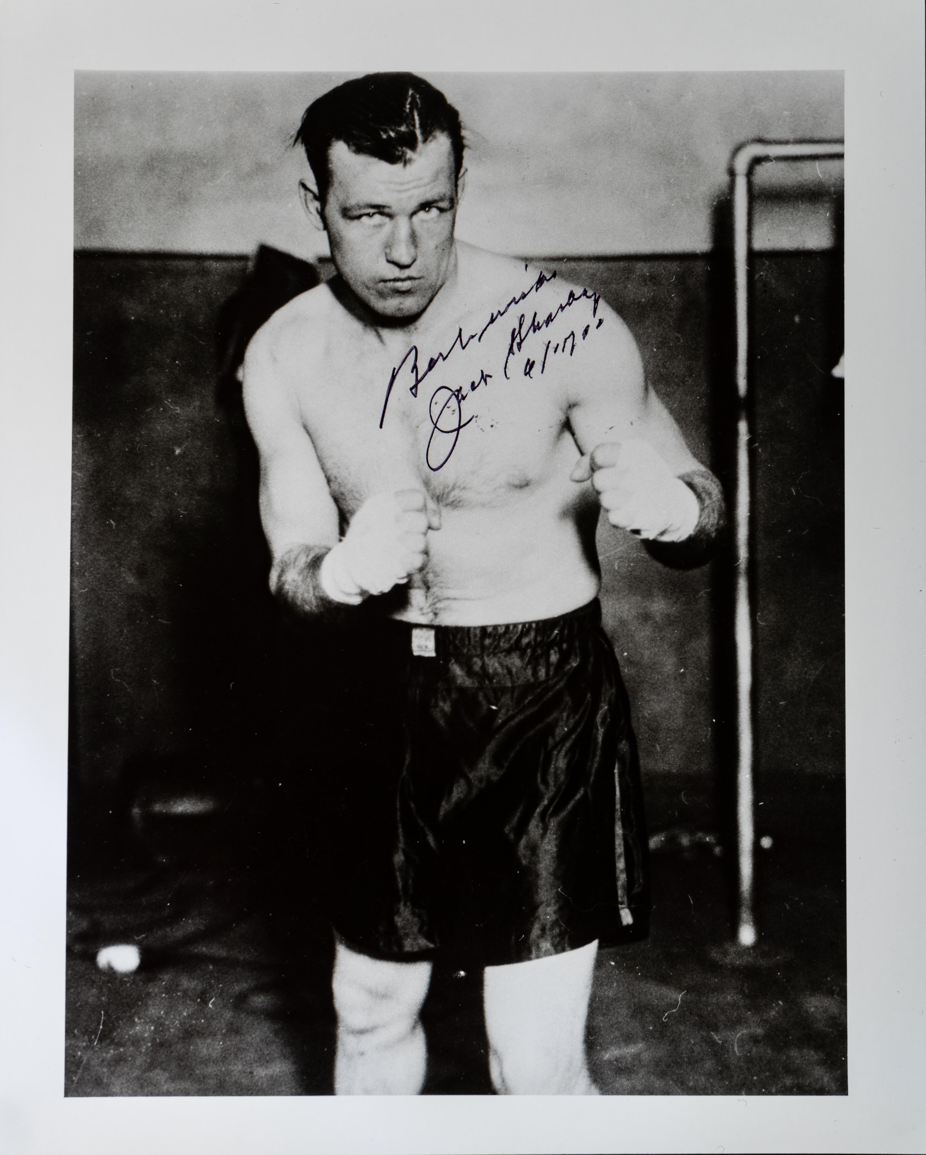 A Group of 14 Heavyweight Boxing Champion Signed Autograph Photos Including Muhammad Ali,