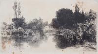 A Collection of Four Etchings Largest plate 9 x 13 inches.