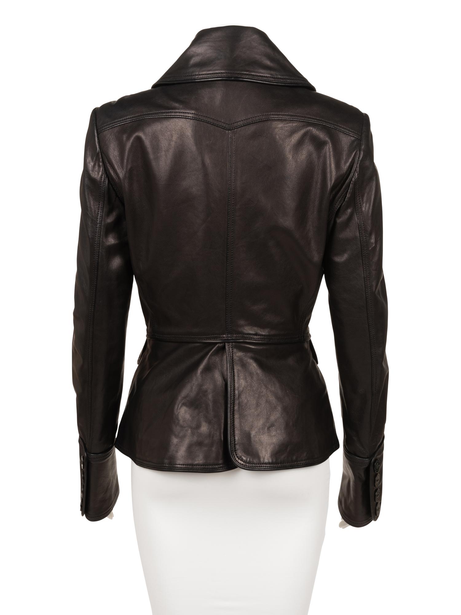 Burberry Leather Jacket, 2000-10s