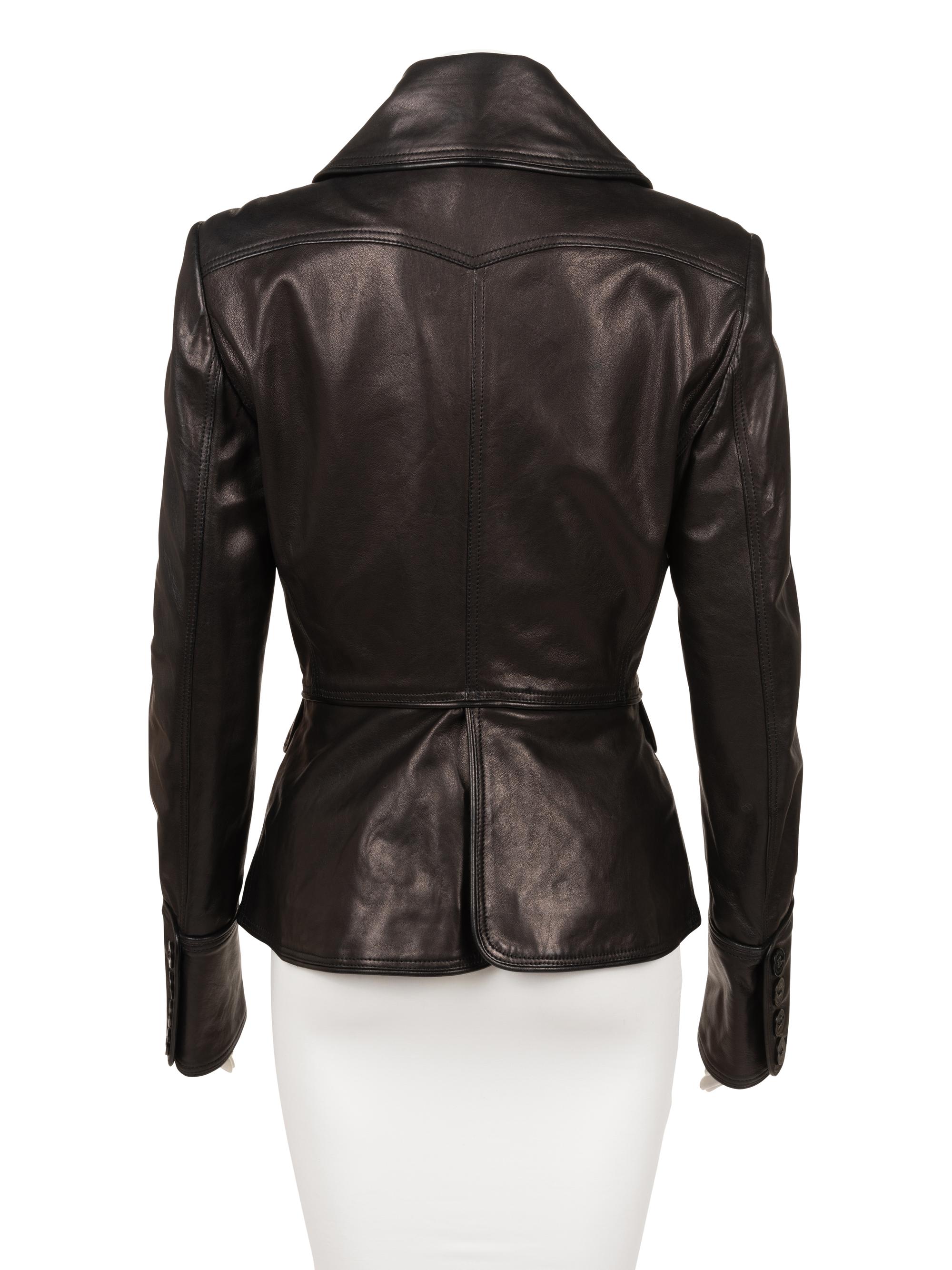 Burberry Leather Jacket, 2000-10s