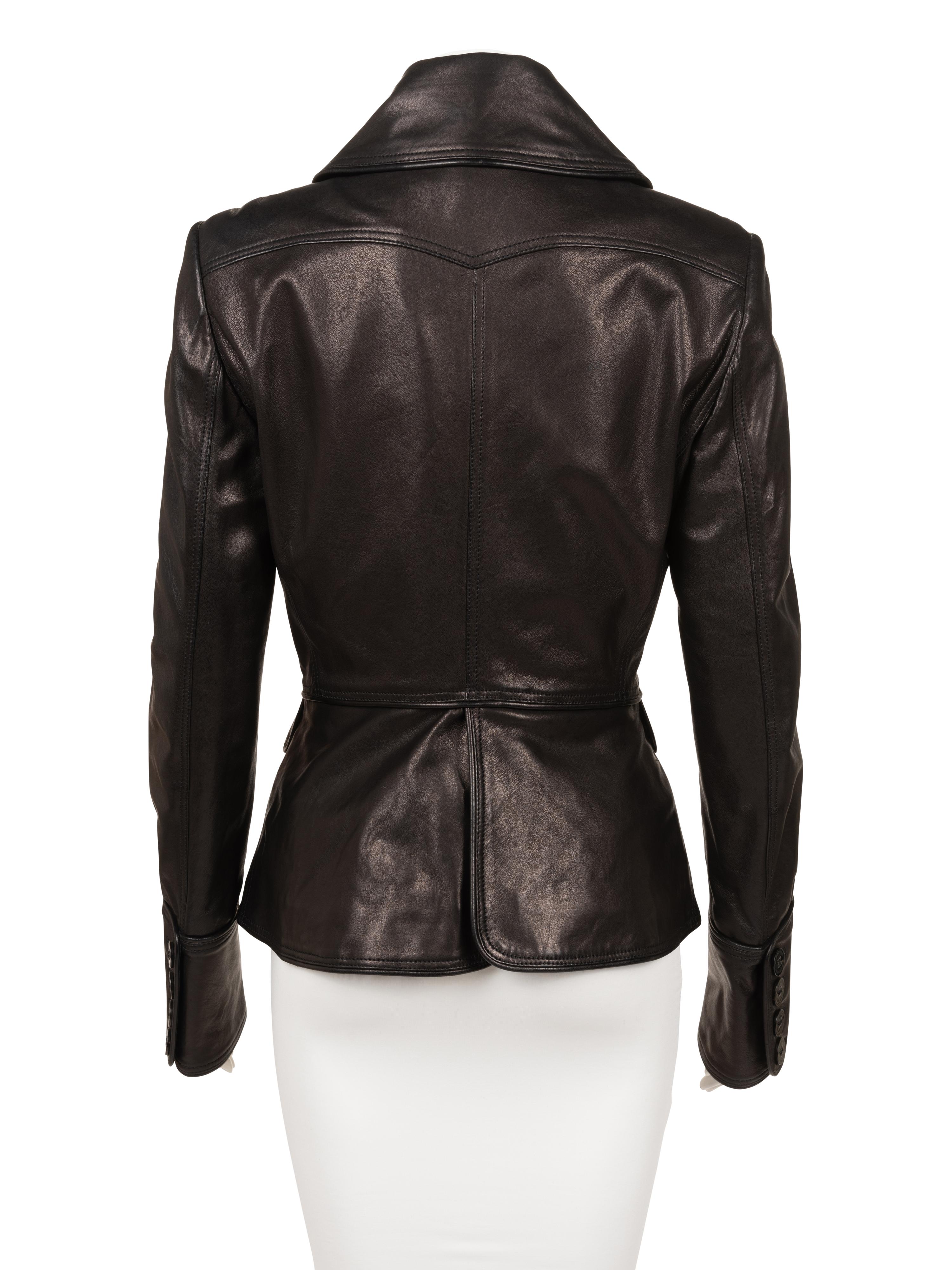 Burberry Leather Jacket, 2000-10s