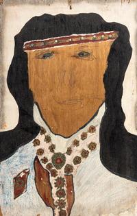 Untitled (Portrait of a Native American)