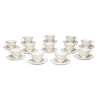 A Royal Doulton Gilt-Decorated Porcelain Tea Service