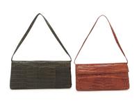 Two Nancy Gonzalez Crocodile Flap Bags, 2000s