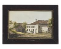 European School (19th Century), Farm View
