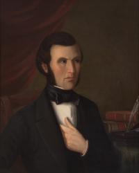 American School 19th Century, Portrait of a Gentleman Named Frederick Smith
