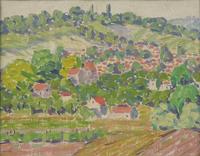 Impressionist Landscape , c. 1925