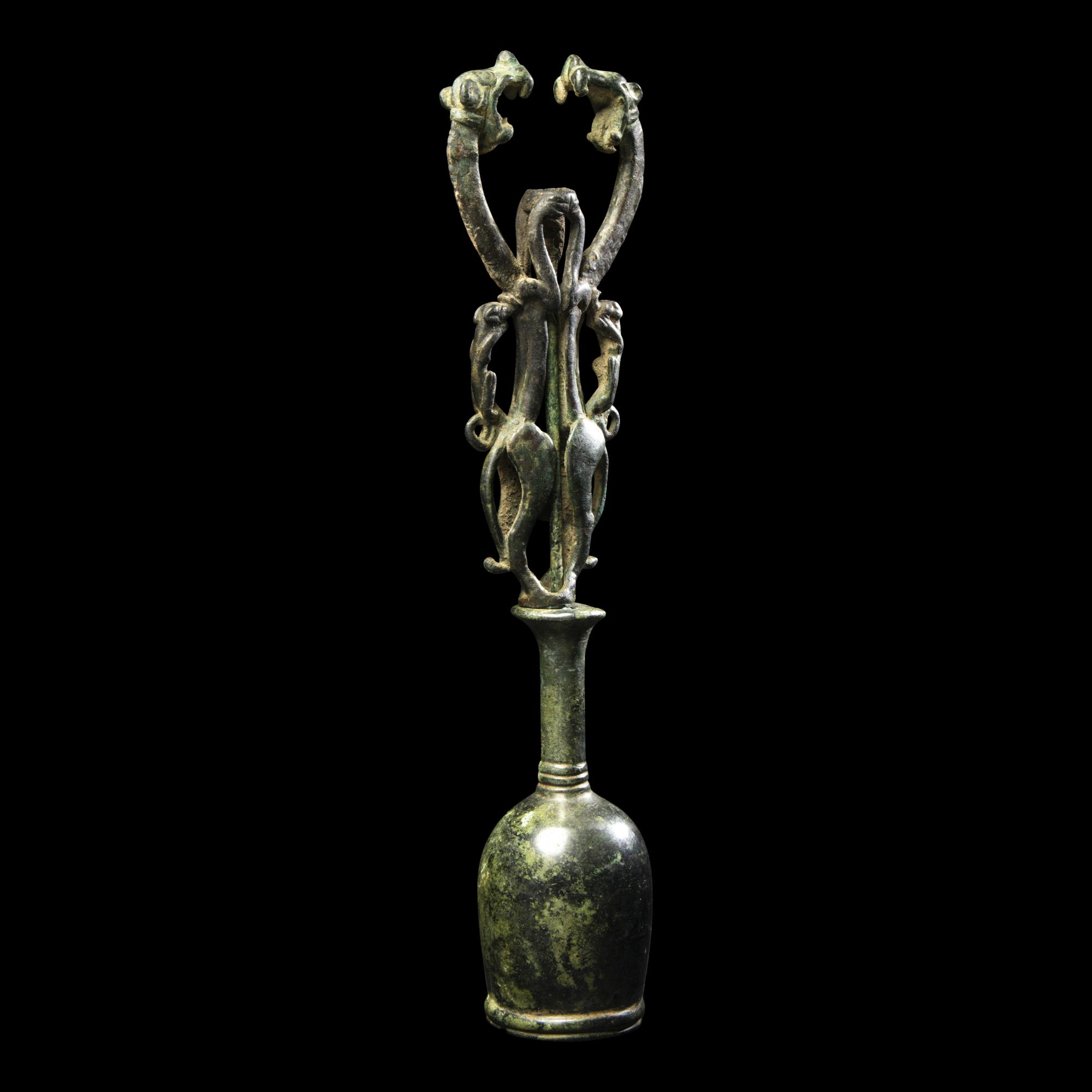 A Luristan Bronze Finial