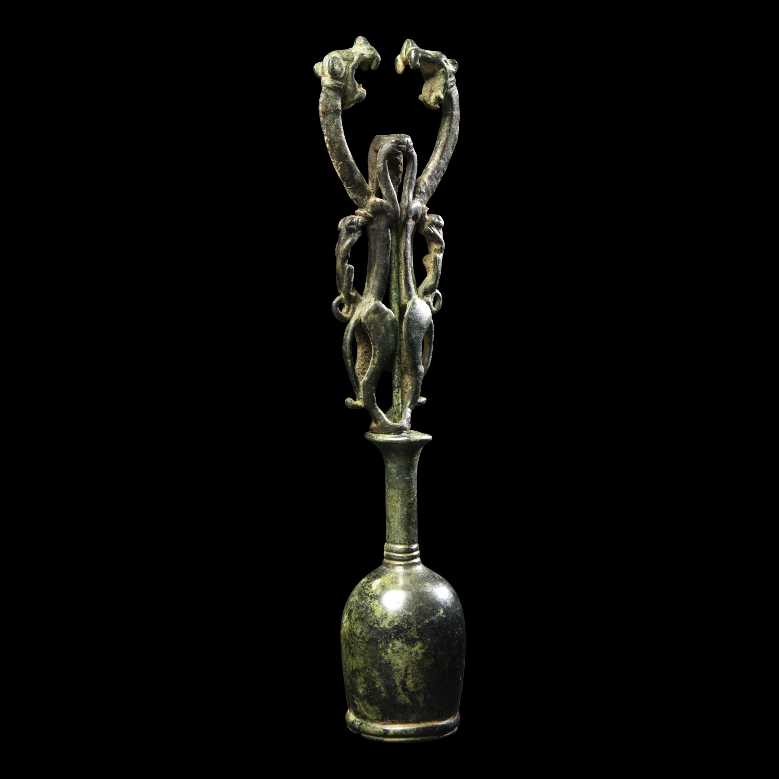 A Luristan Bronze Finial