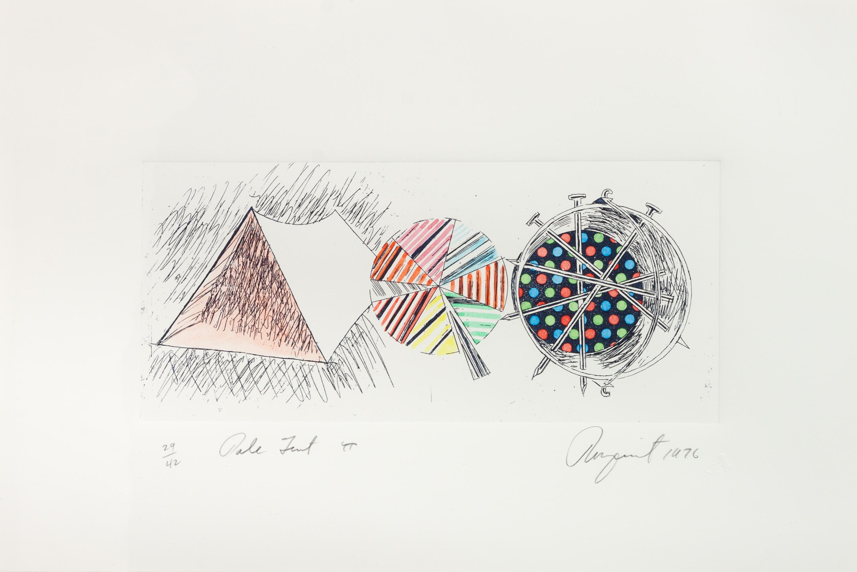 A pair of works ( Bottomless House; Pale Tent II )
