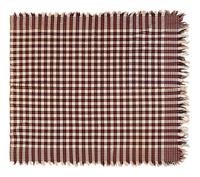 Two Jacquard Woven Wool and Cotton Coverlets