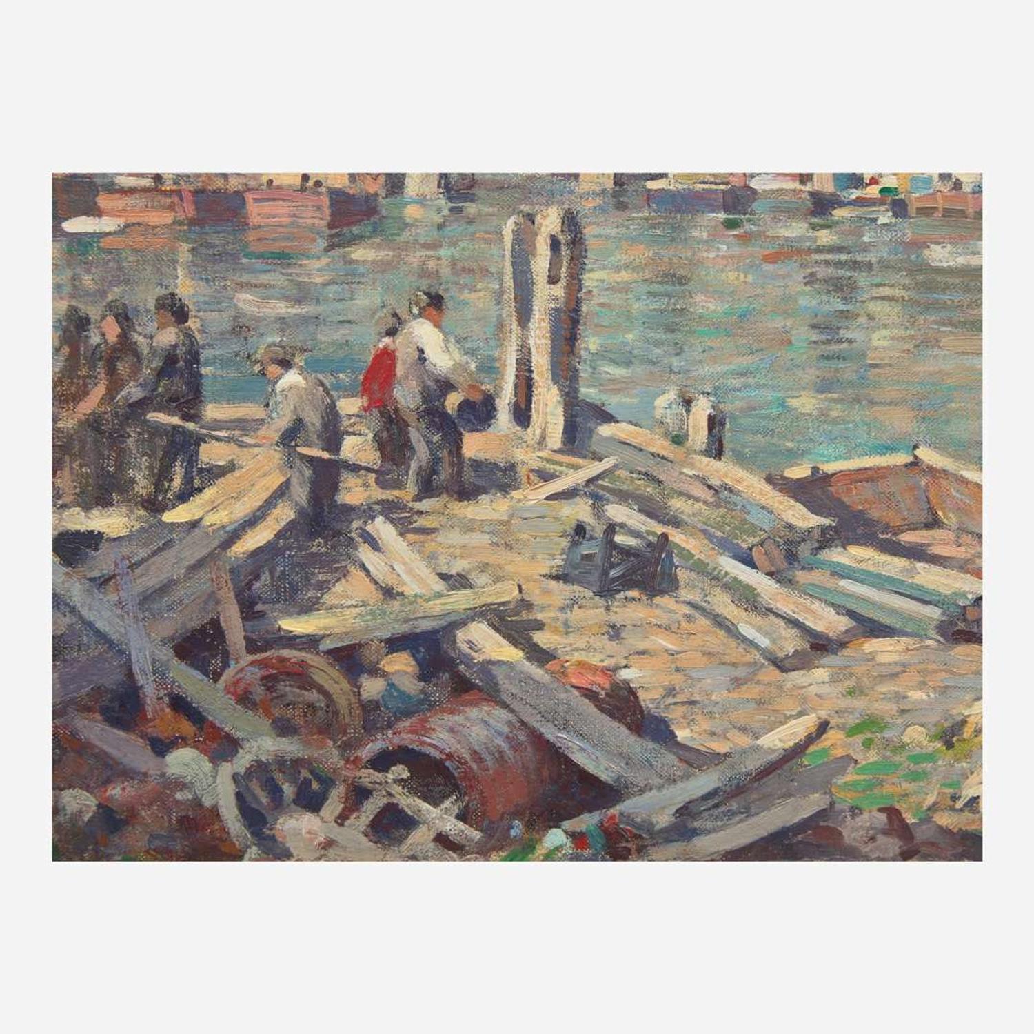 Robert Spencer (American, 1879–1931) Harlem River