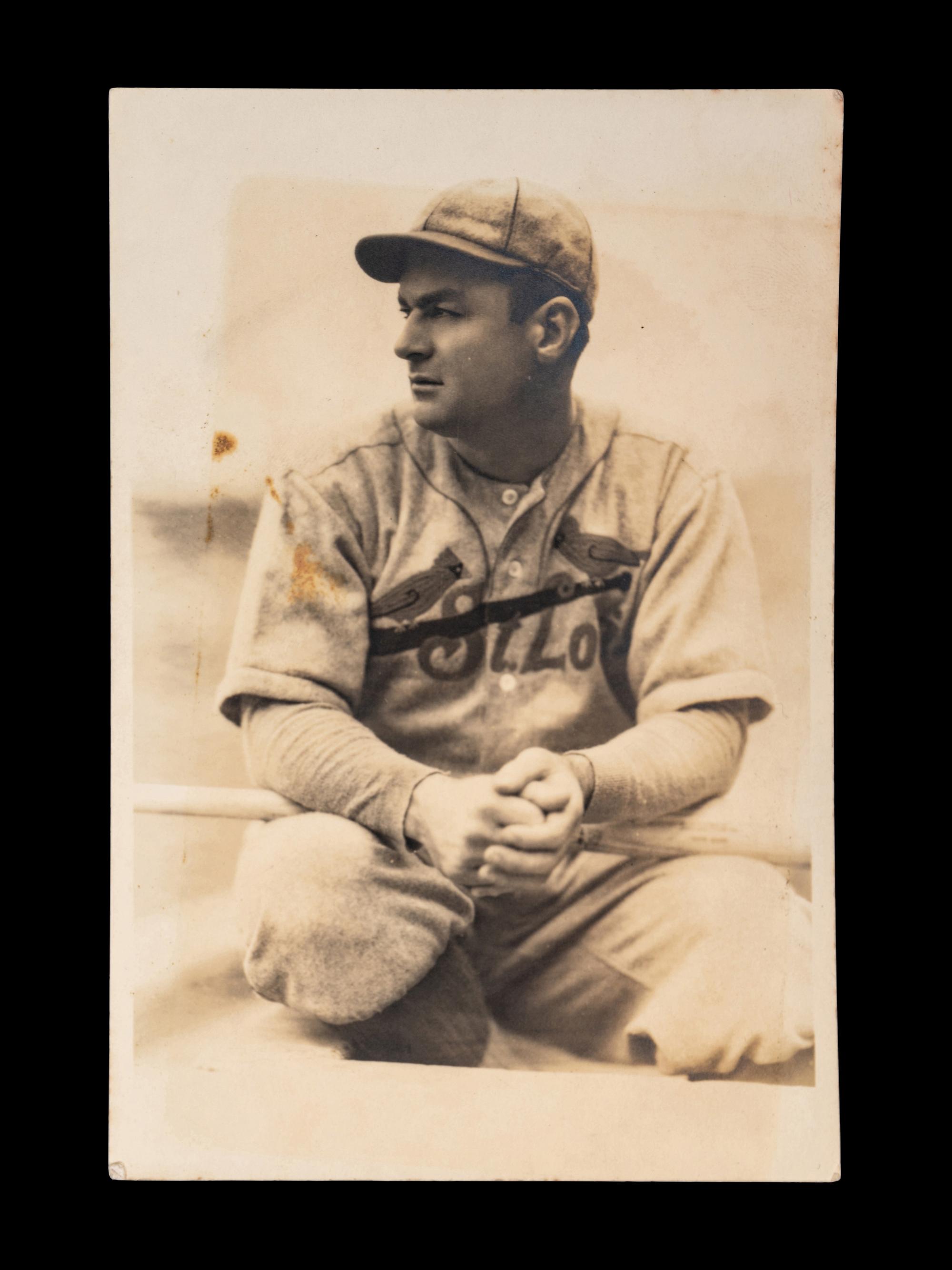 A Group of Jimmy Wilson Personally Owned Early St. Louis Cardinals Items,