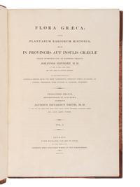 [NATURAL HISTORY]. SIBTHORP, John (1758-1796) and Sir James Edward SMITH (1759-1828). Flora Graeca sive plantarum rariorum historia . London: Richard Taylor, 1806-1813.