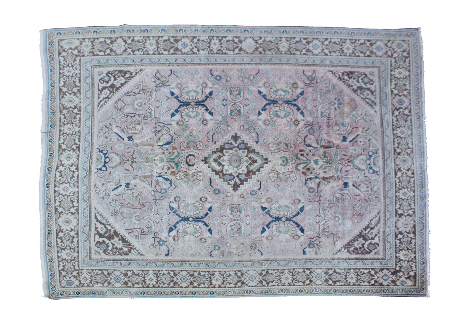 A Mahal Wool Rug 12 feet 11 1/2 inches x 9 feet 7 1/2 inches. — PERSIA