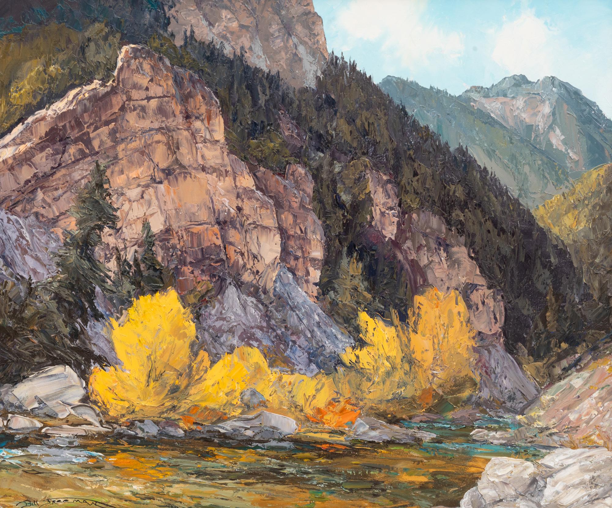 Cliff Along The Hobach River