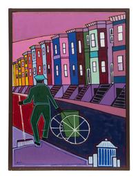 Untitled (Street Sweeper in Harlem)