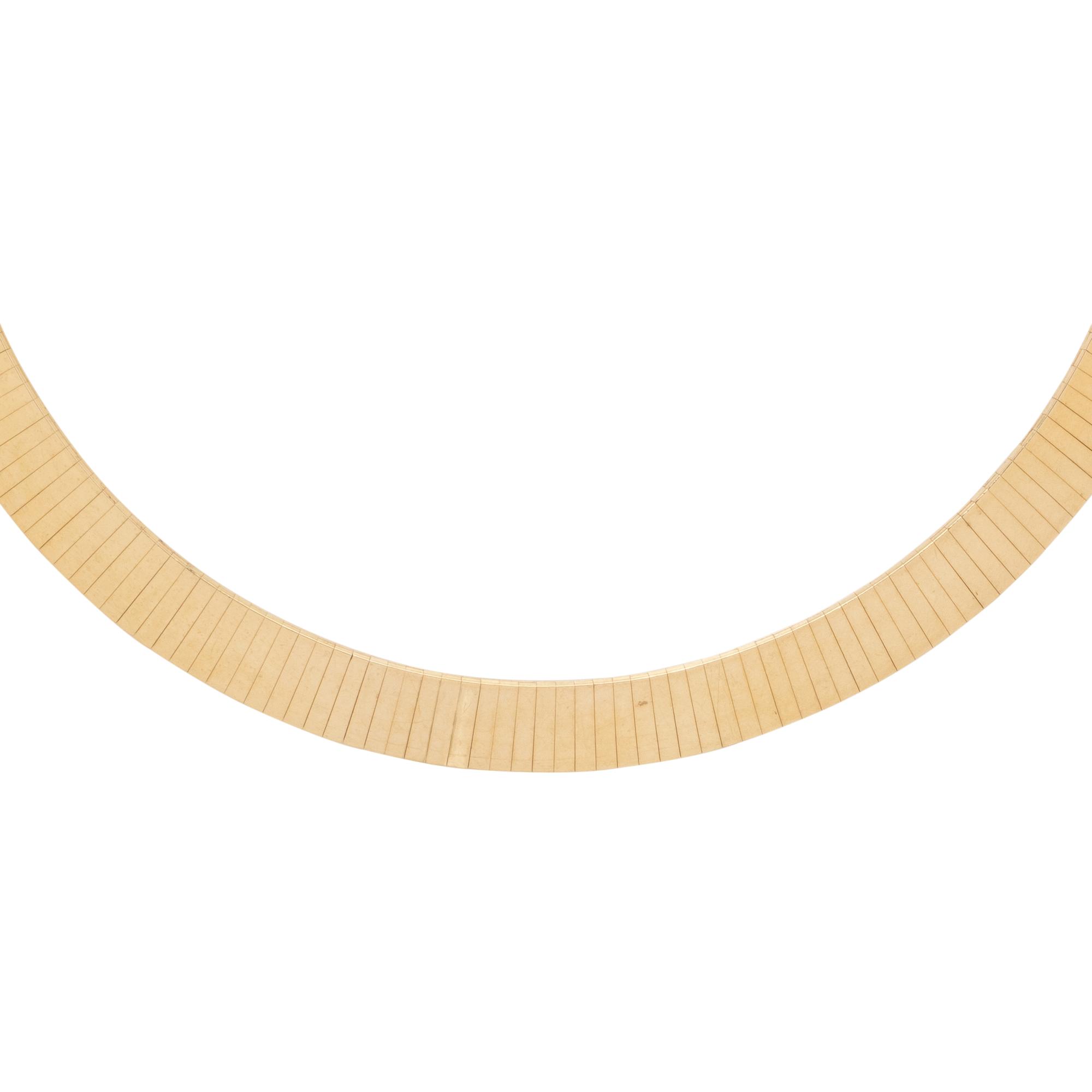 YELLOW GOLD NECKLACE